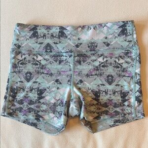 Athleta Multicolor Yoga Shorts